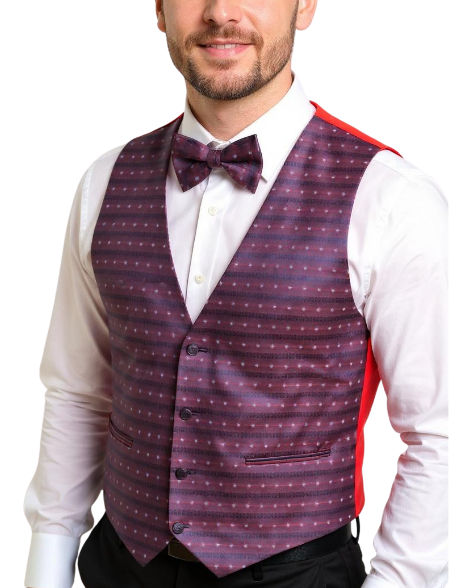 Ferrecci Mens Vest AN Adjustable Vest Set