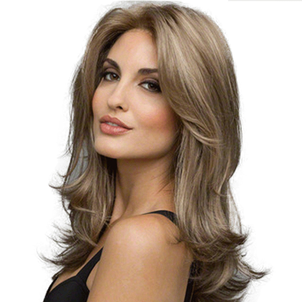 Women's Long Curly Synthetic Wig