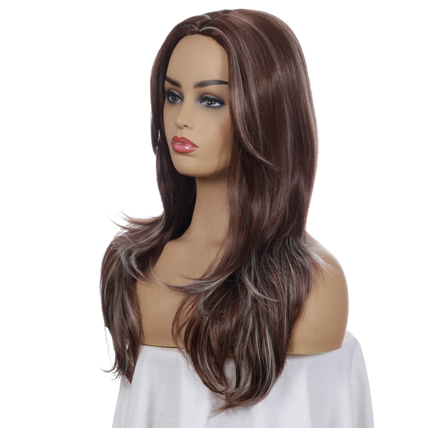 Women's Long Curly Synthetic Wig