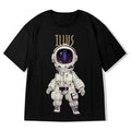 Men Cartoon Print Tees Summer Tshirts Mens Harajuku T Shirts Male hip hop tshirt Oversized Blakc Korean Clothes 5XL