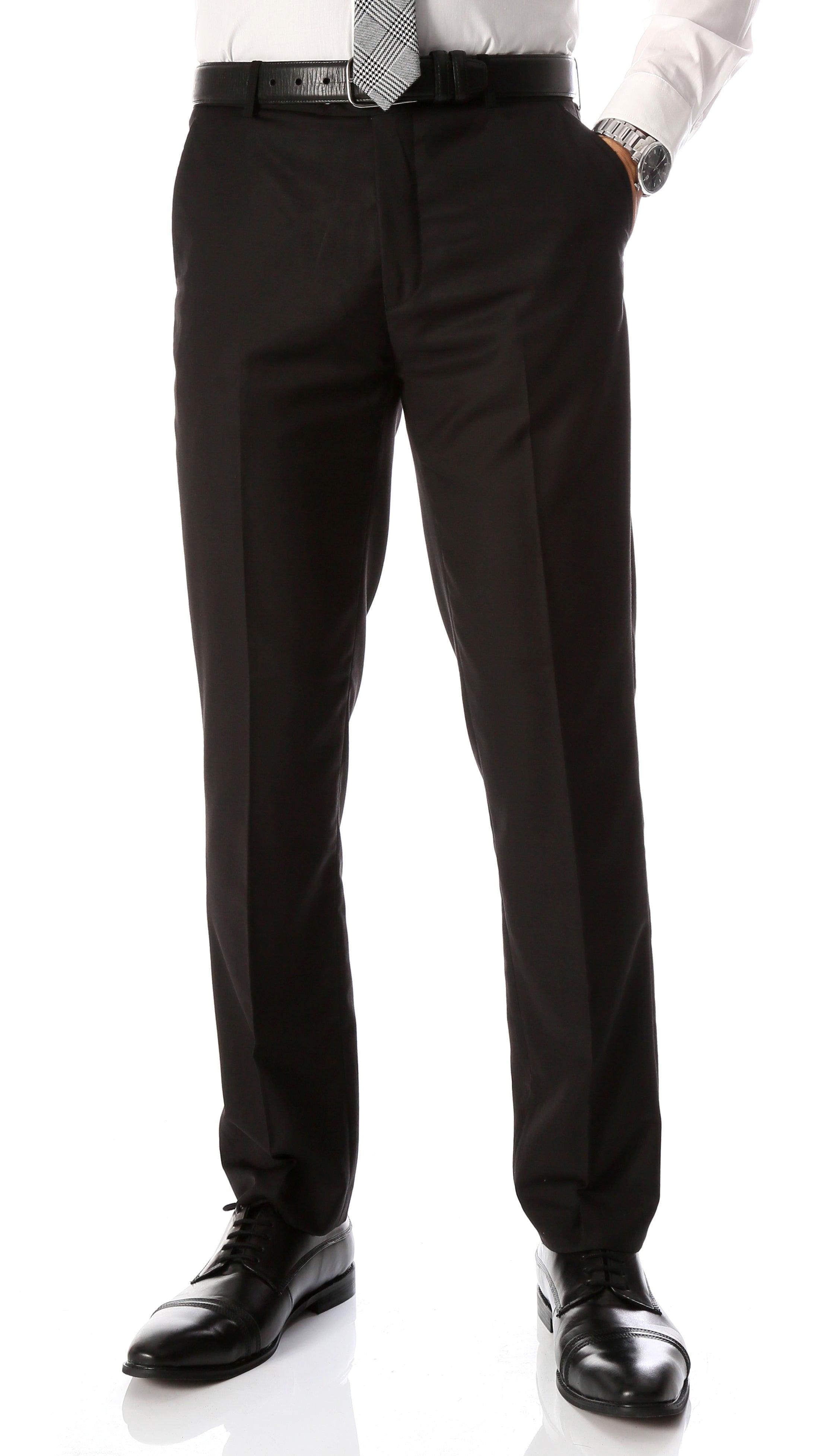 Ferrecci Halo Black Slim Fit Dress Pants