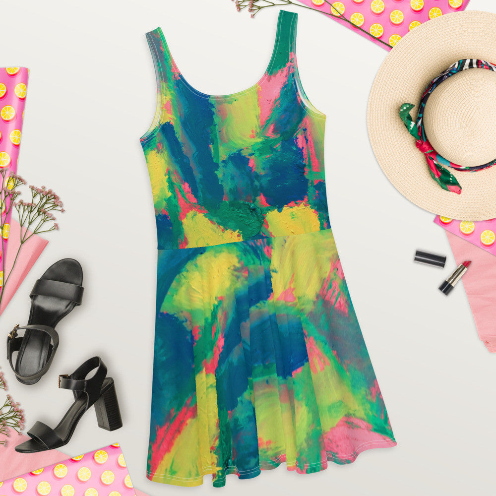 Gianneli Colours Skater Dress