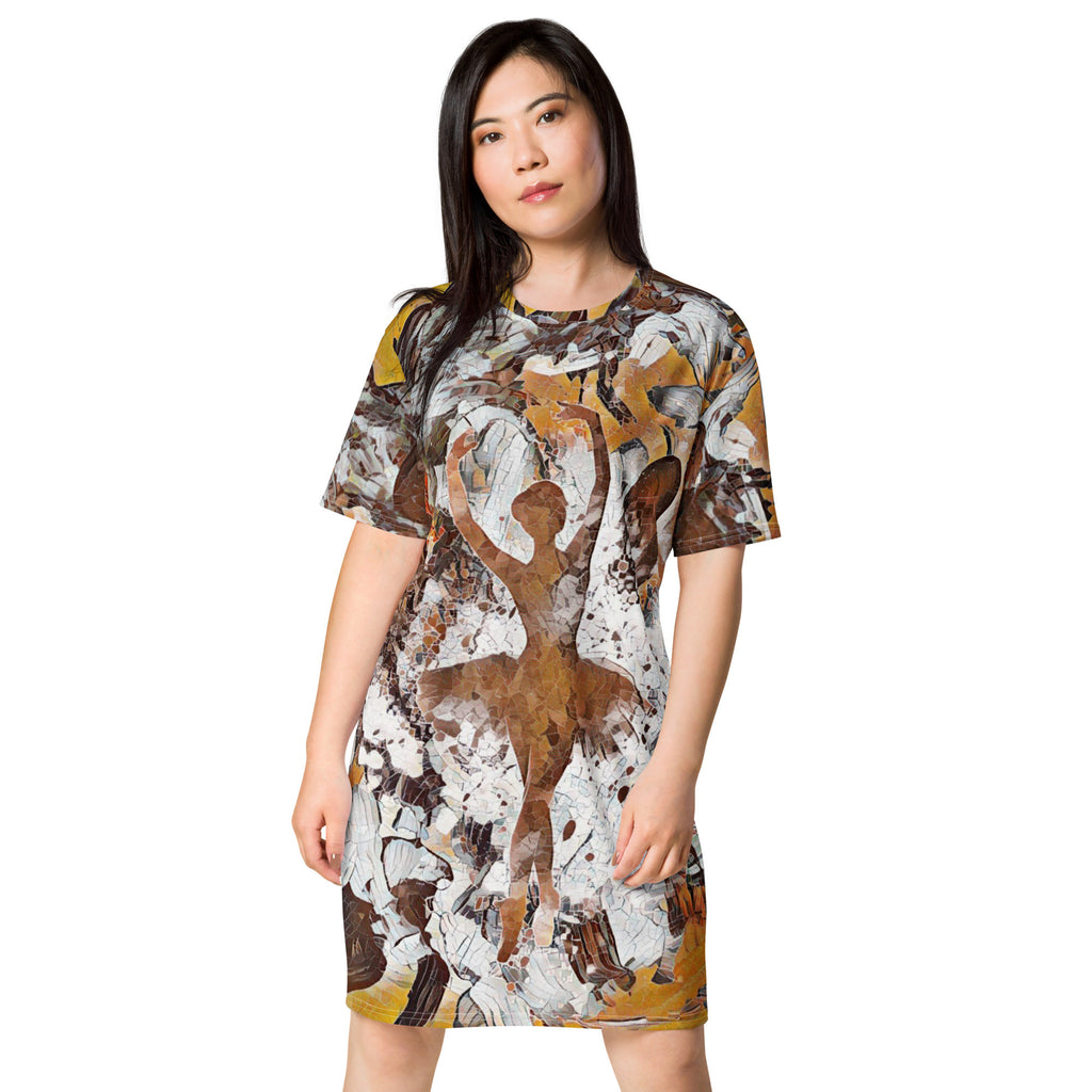 ANADYSIS ART T-shirt Dress by Gianneli