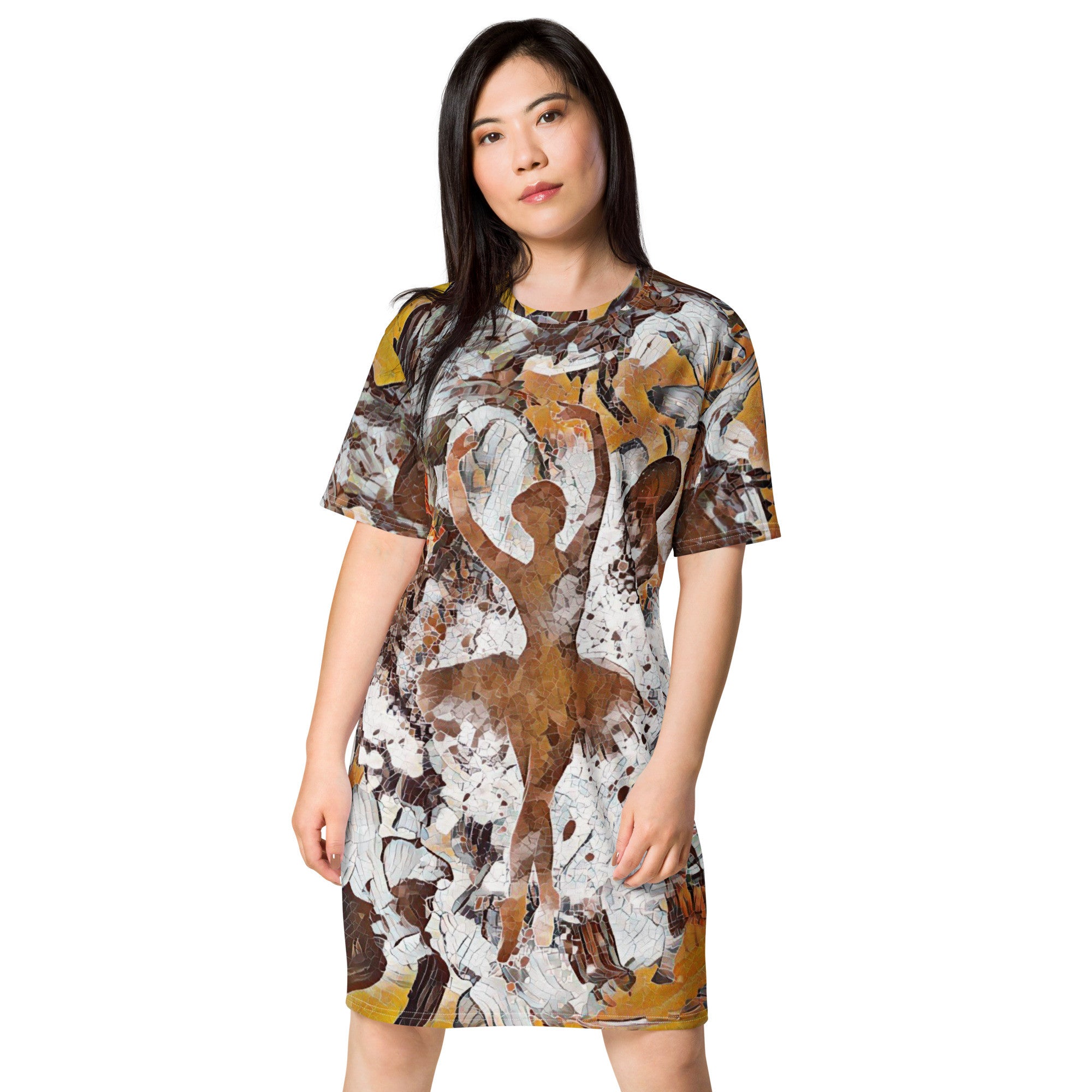 ANADYSIS ART T-shirt Dress by Gianneli