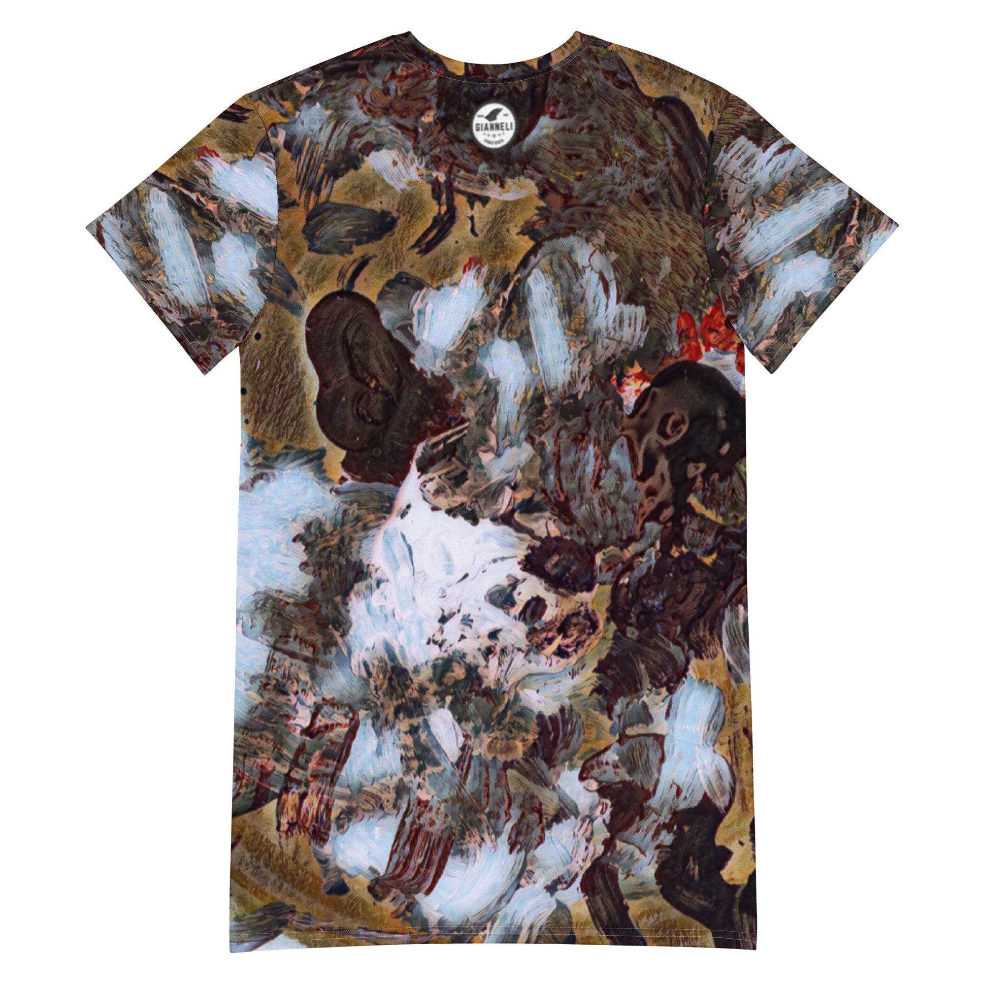 ANADYSIS ART T-shirt Dress by Gianneli