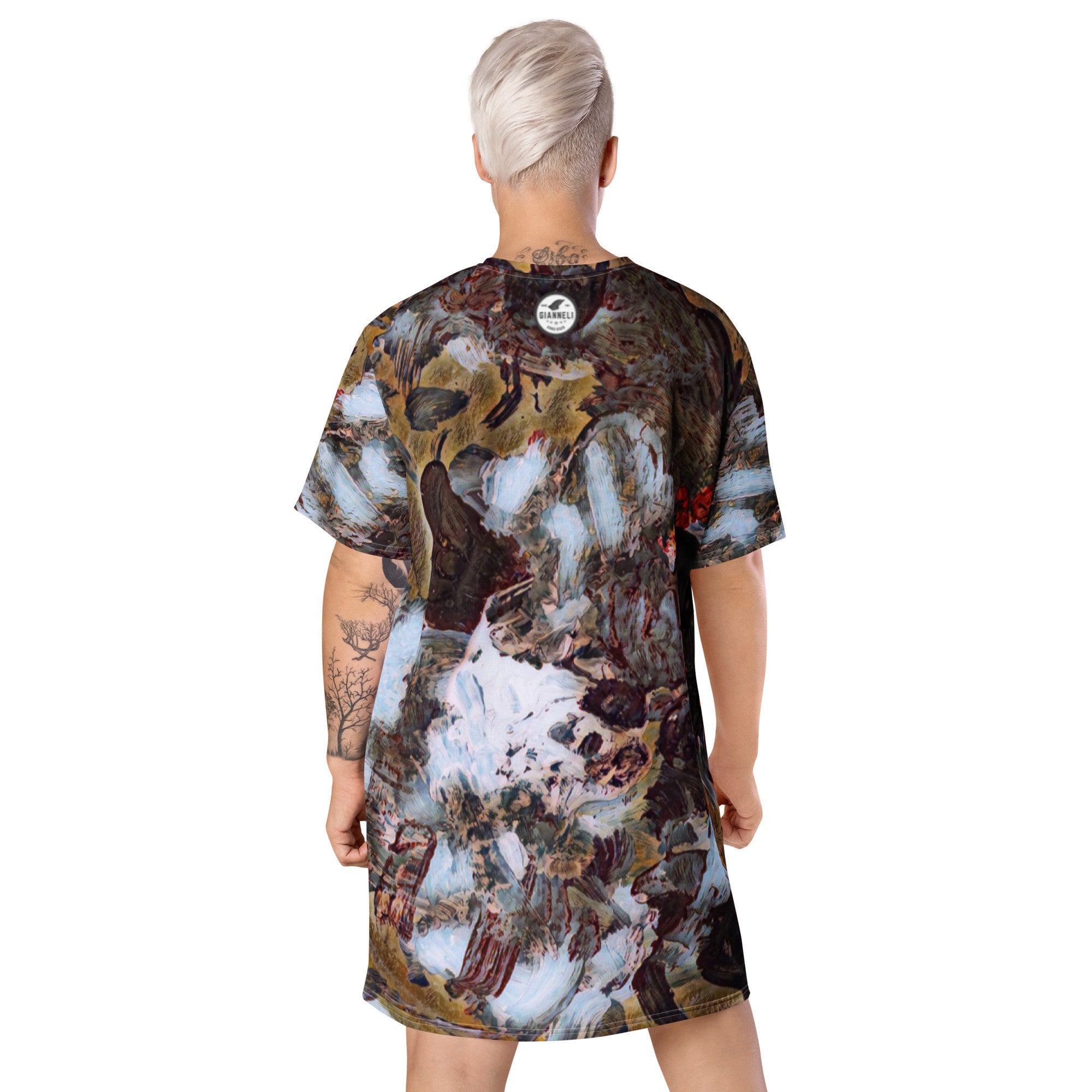 ANADYSIS ART T-shirt Dress by Gianneli