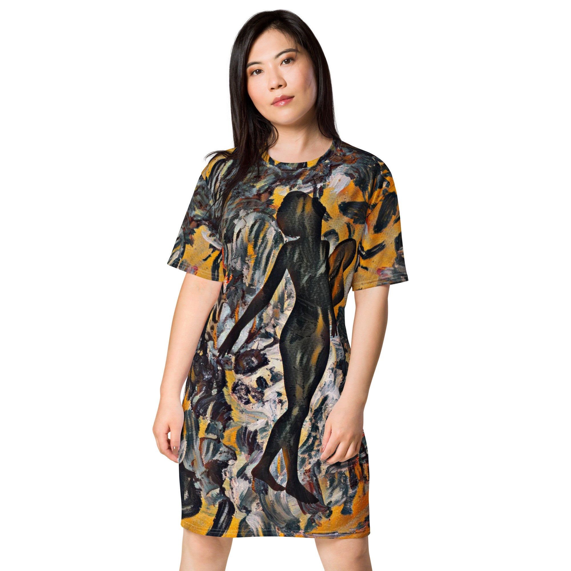 ANADYSIS ART T-shirt Dress by Gianneli