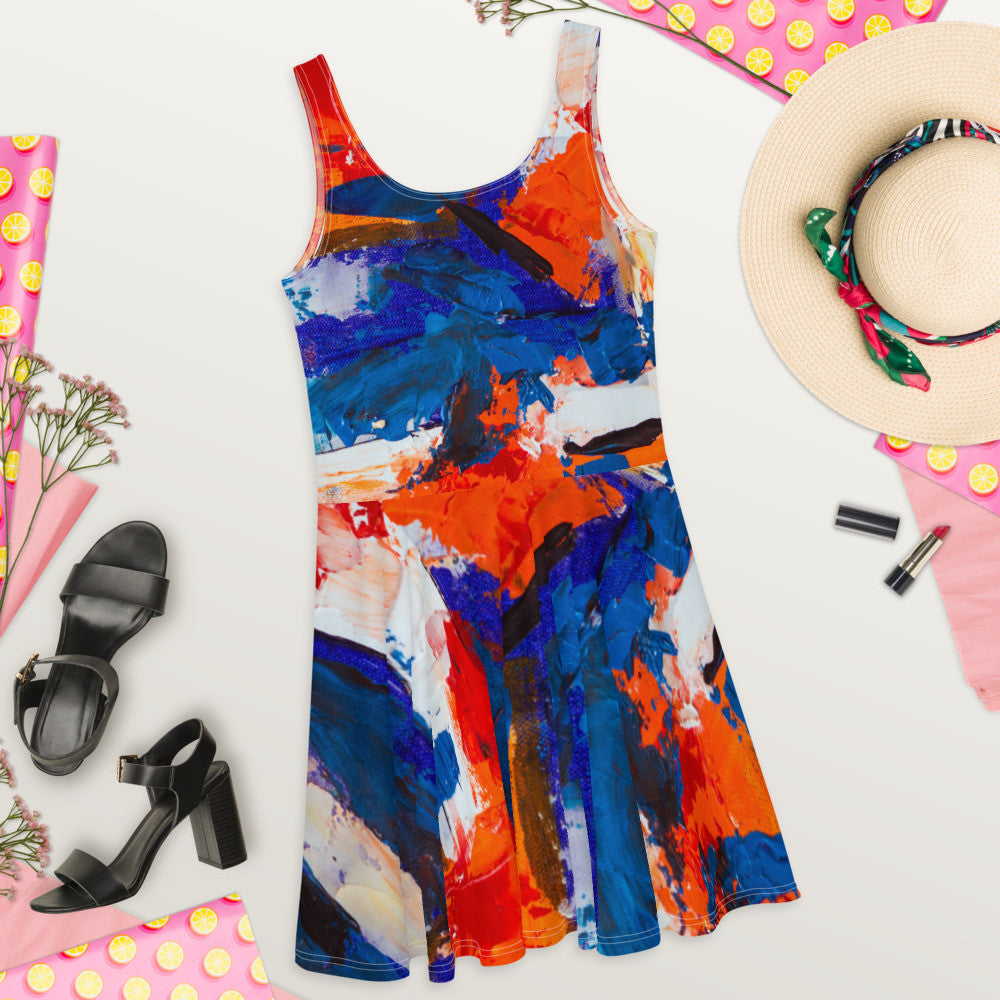 Gianneli Colours Skater Dress