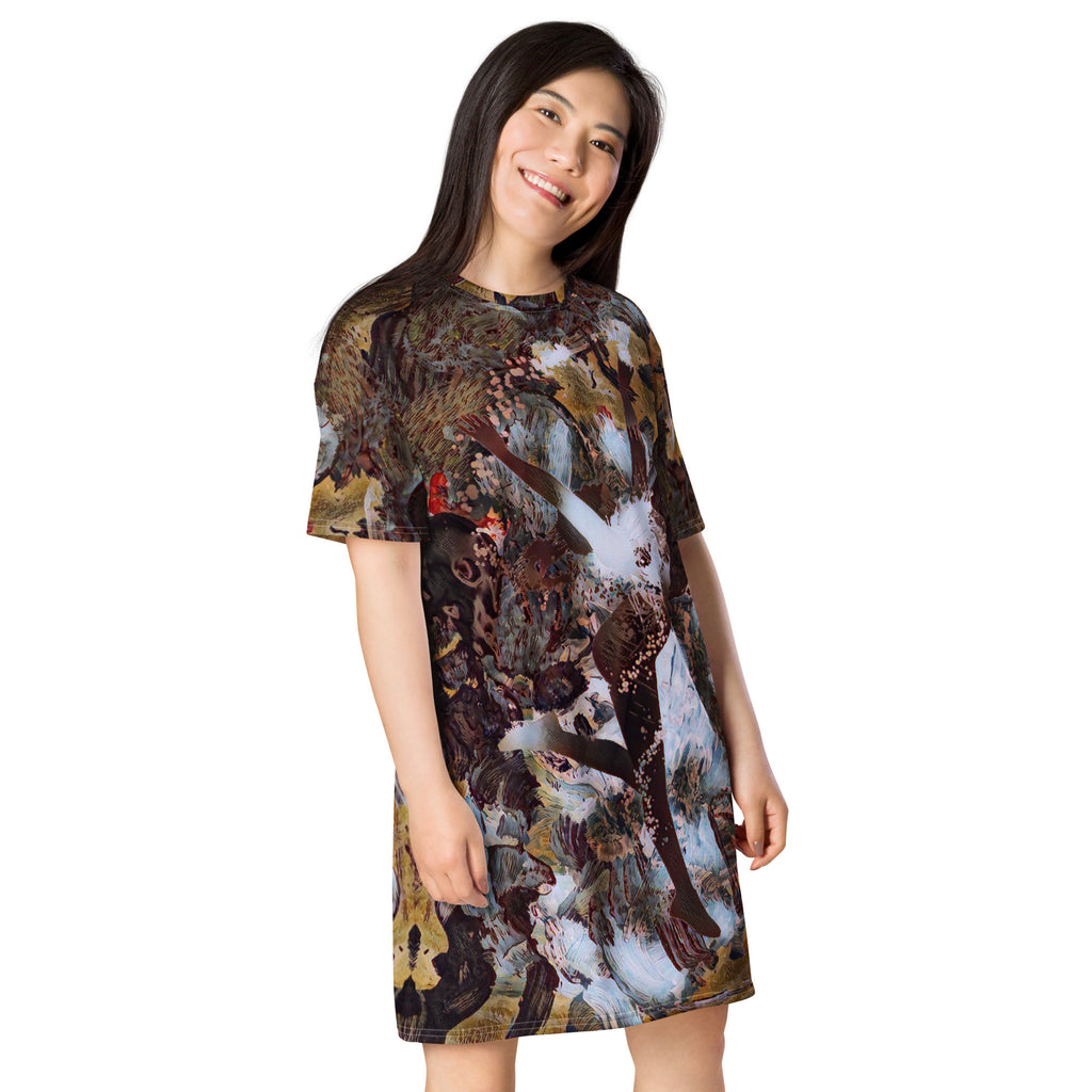 ANADYSIS ART T-shirt Dress by Gianneli