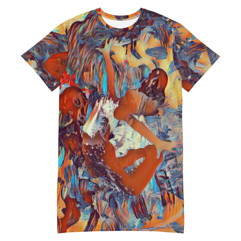 ANADYSIS ART T-shirt Dress by Gianneli