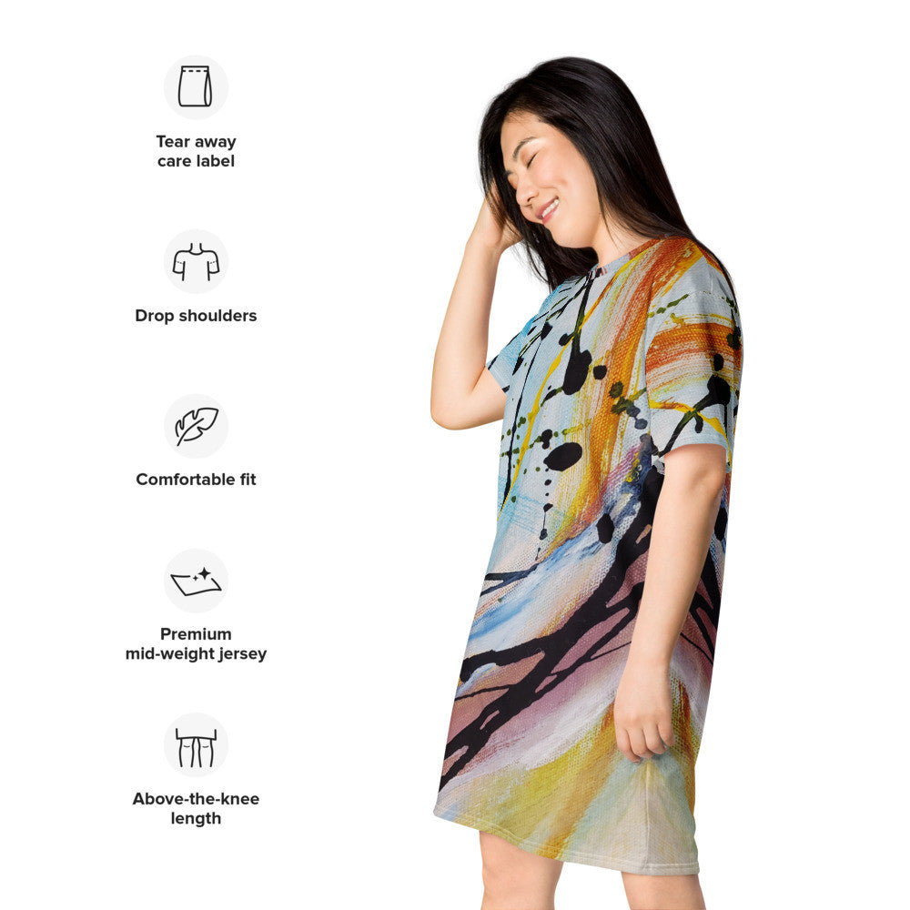 Gianneli Colours T-shirt dress