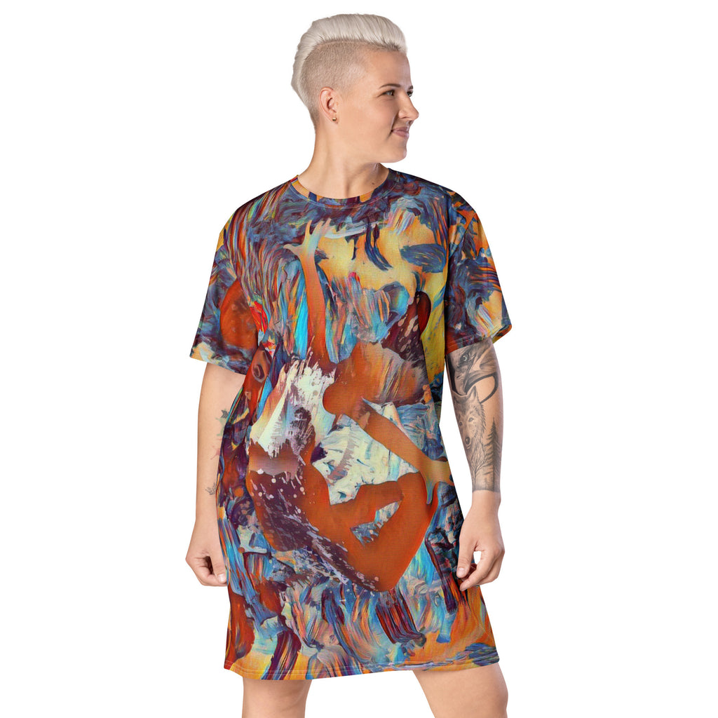 ANADYSIS ART T-shirt Dress by Gianneli