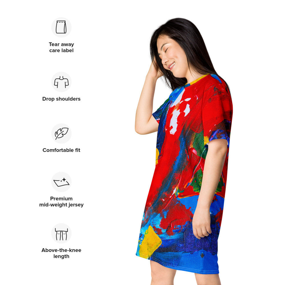 Gianneli Colours T-shirt Dress