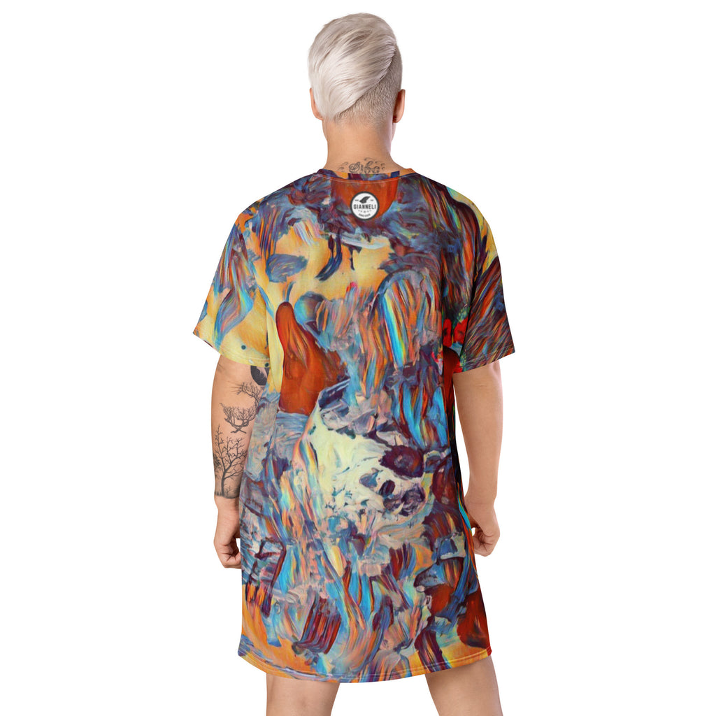 ANADYSIS ART T-shirt Dress by Gianneli