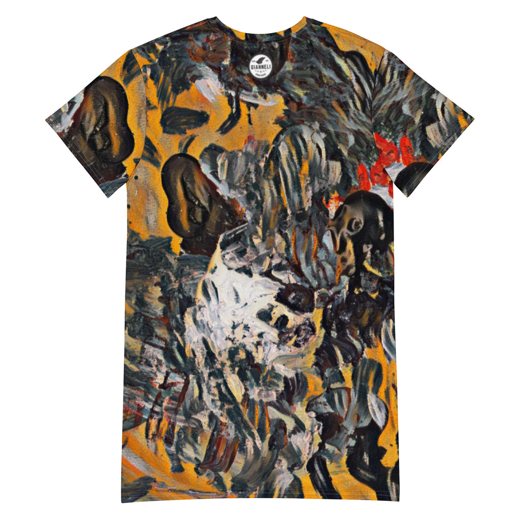 ANADYSIS ART T-shirt Dress by Gianneli