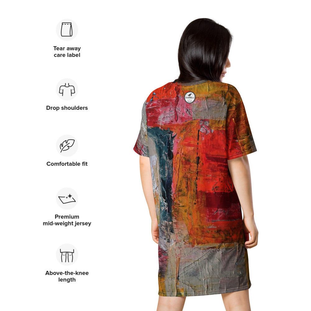Gianneli Colours T-shirt dress