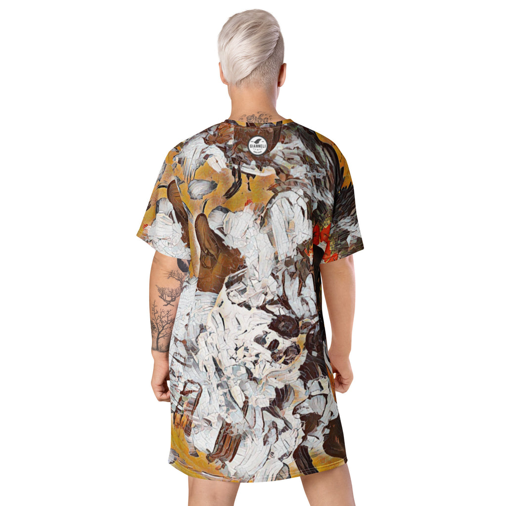 ANADYSIS ART T-shirt Dress by Gianneli