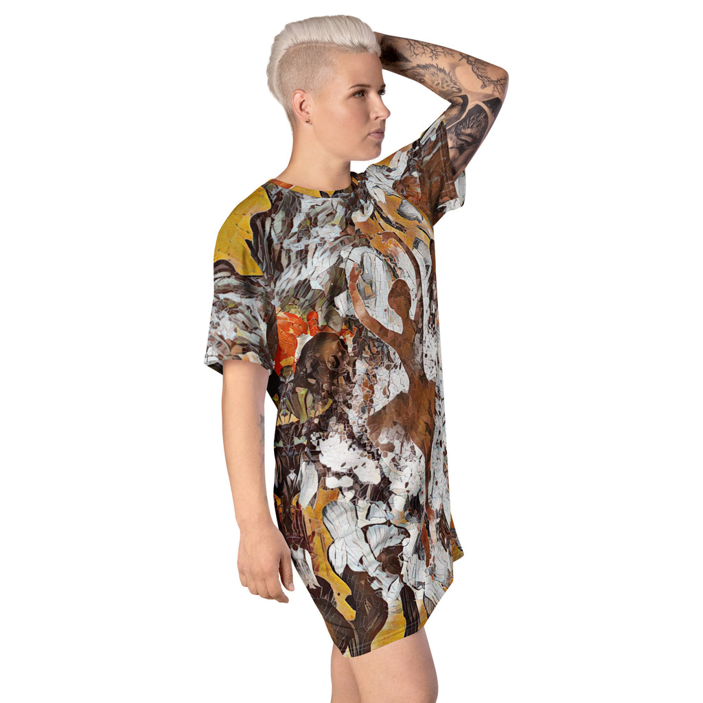 ANADYSIS ART T-shirt Dress by Gianneli