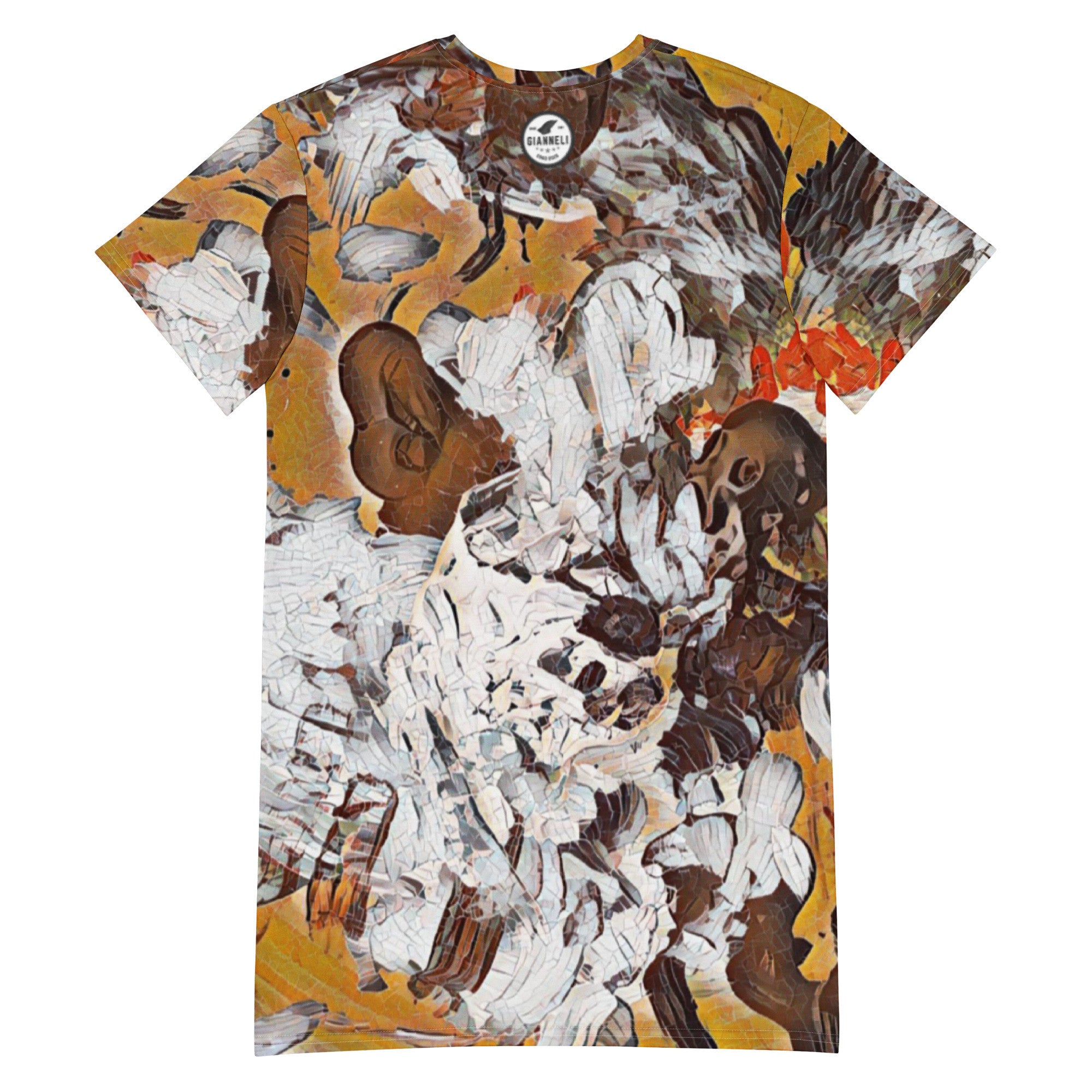 ANADYSIS ART T-shirt Dress by Gianneli