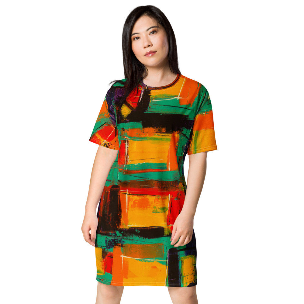 Gianneli Colours T-shirt dress