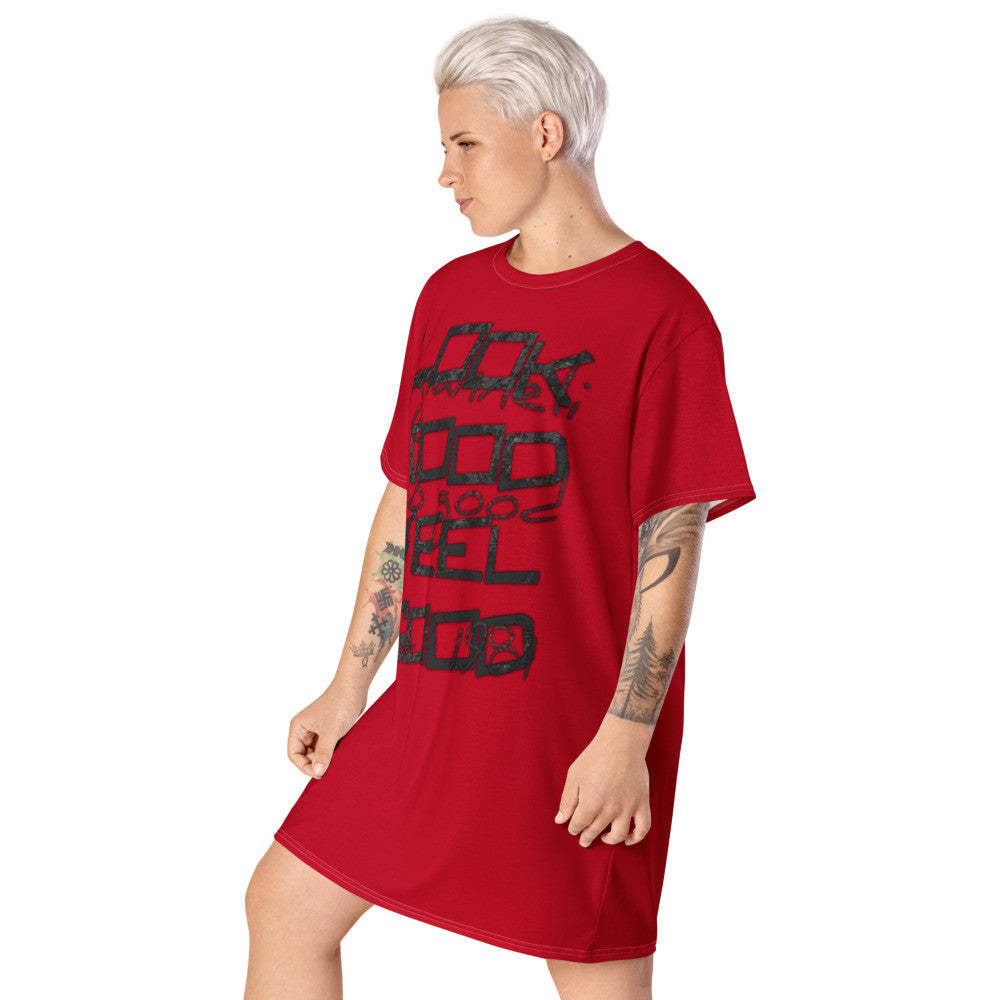 LOOK GOOD T-shirt dress by Gianneli