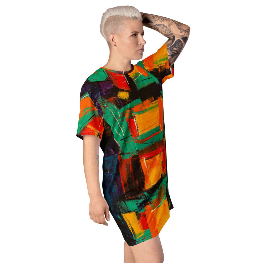 Gianneli Colours T-shirt dress