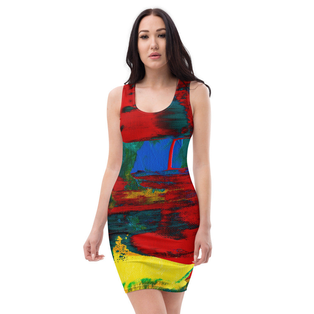 Gianneli Colours Fitted Dress