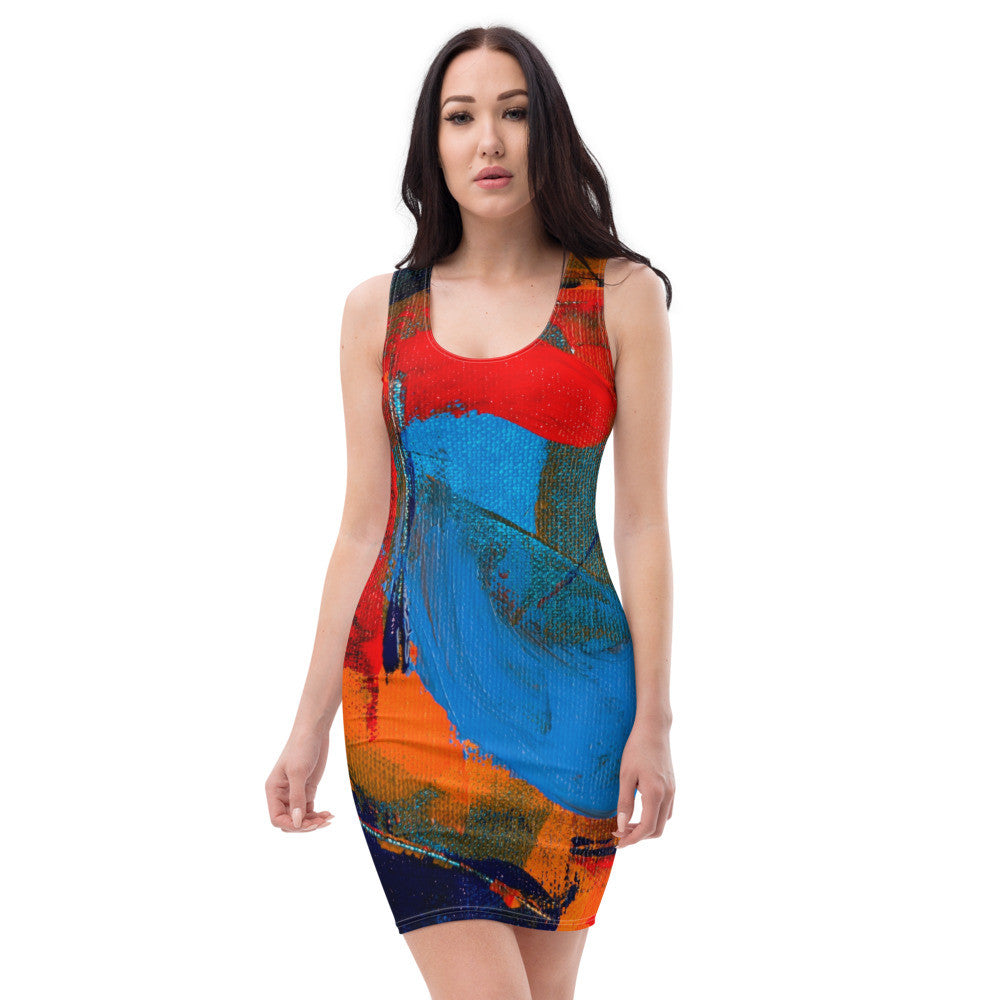 Gianneli Colours Fitted Dress