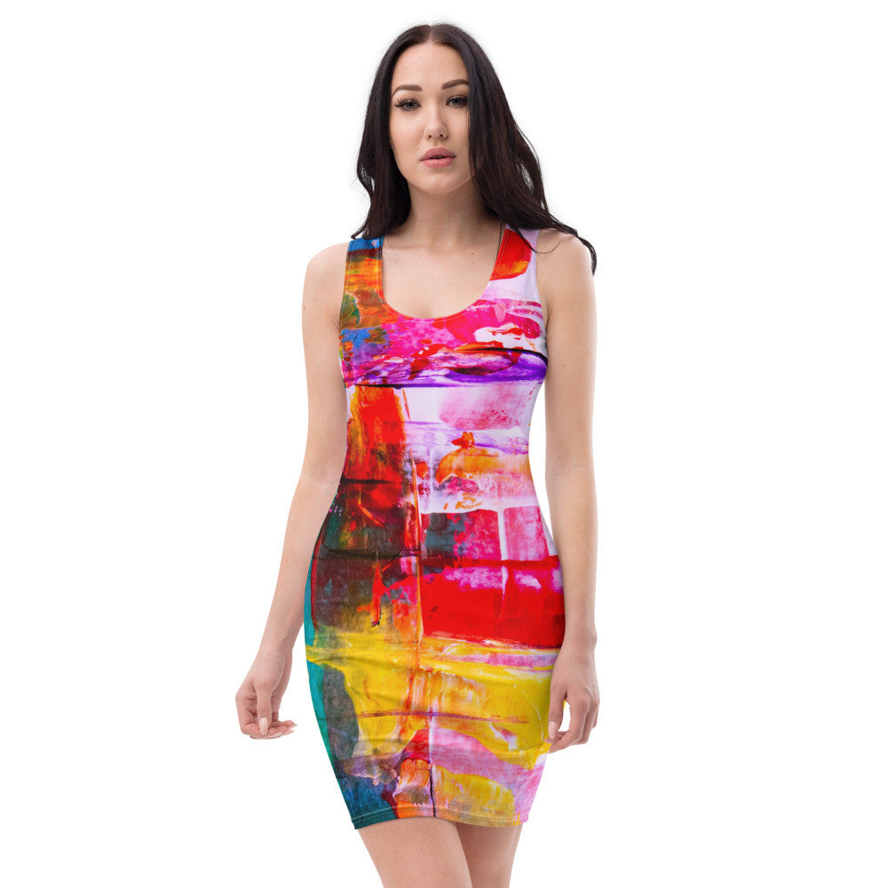 Gianneli Colours Fitted Dress