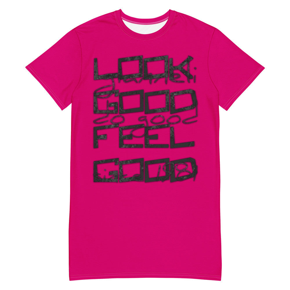 LOOK GOOD T-shirt dress by Gianneli