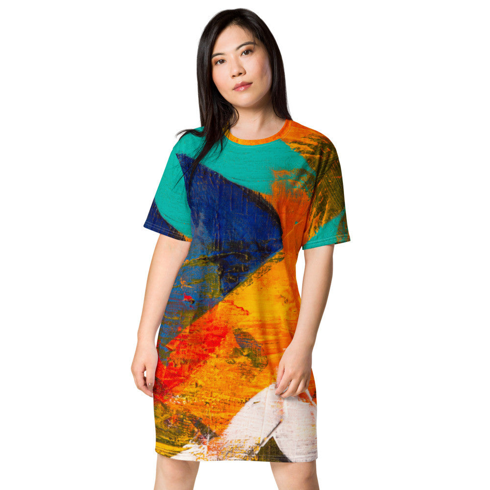Gianneli Colours T-shirt dress
