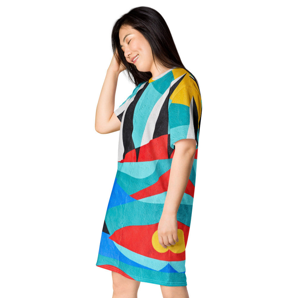 Gianneli Colours T-shirt dress