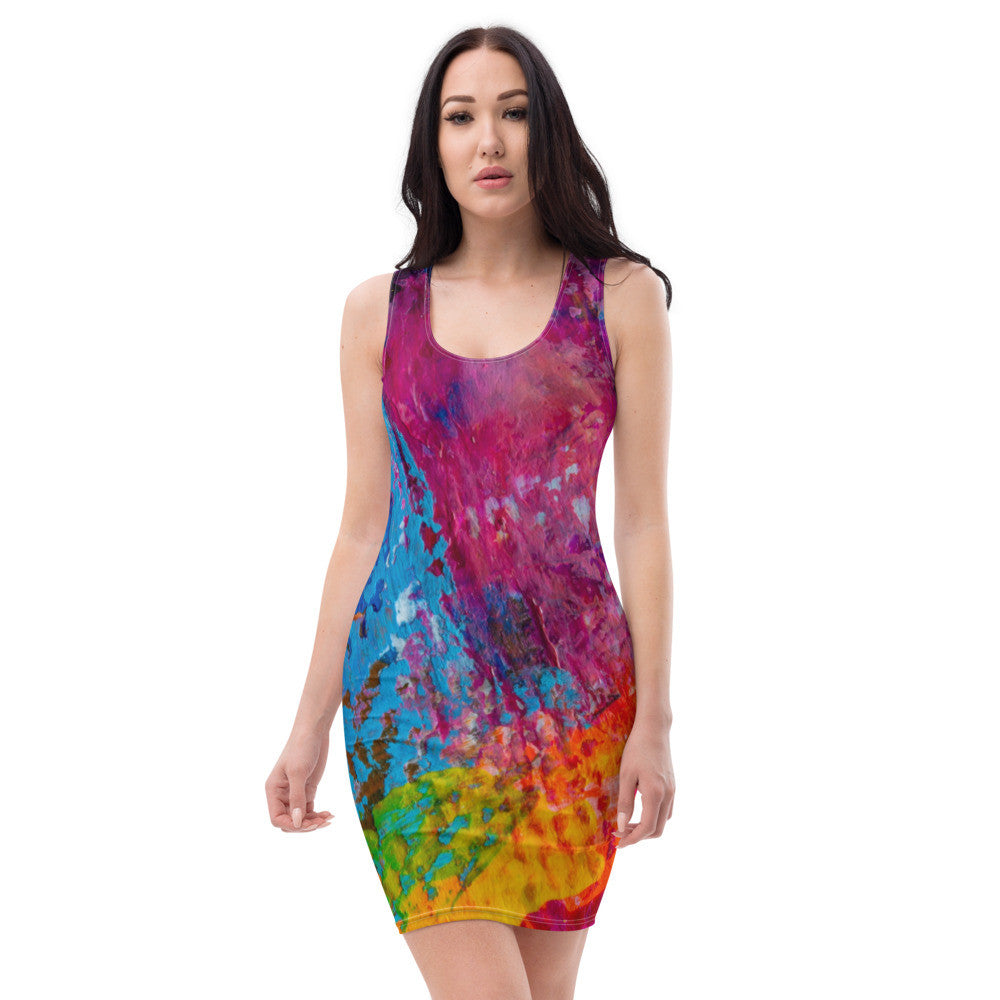 Gianneli Colours Fitted Dress