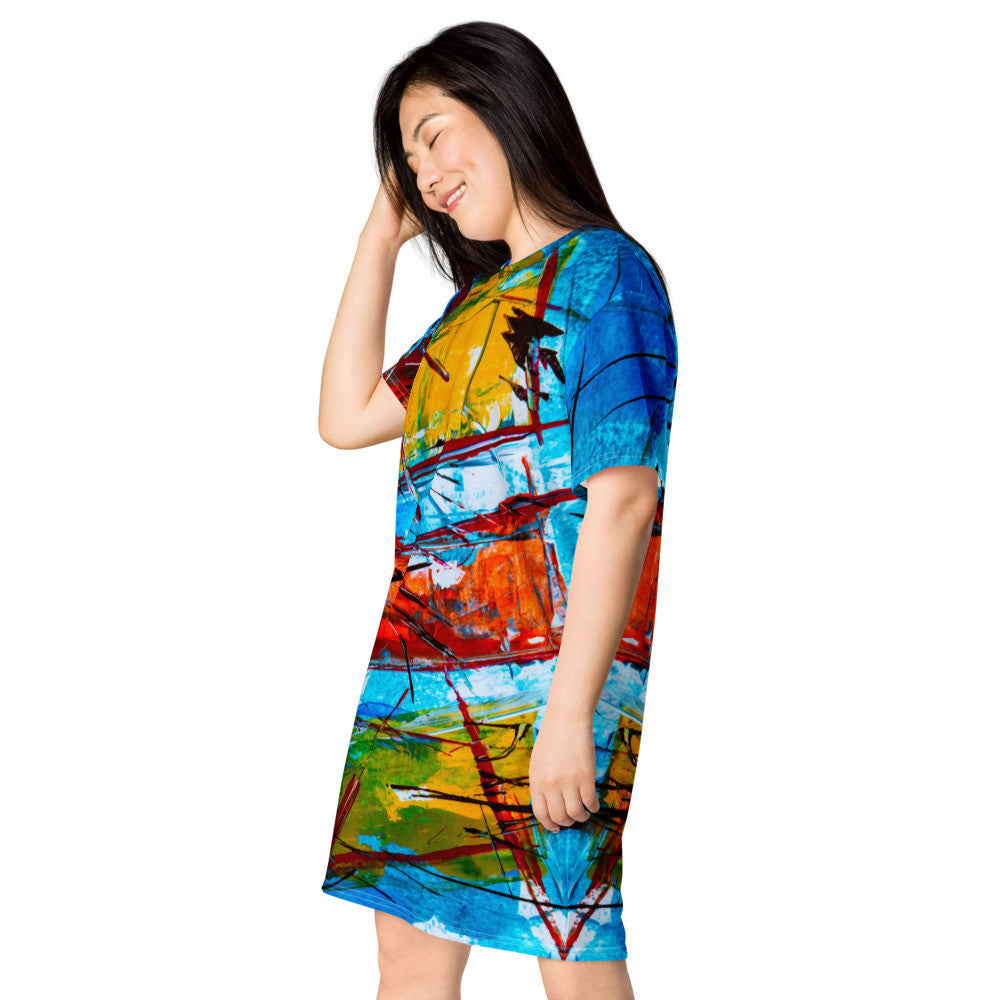 Gianneli Colours T-shirt dress