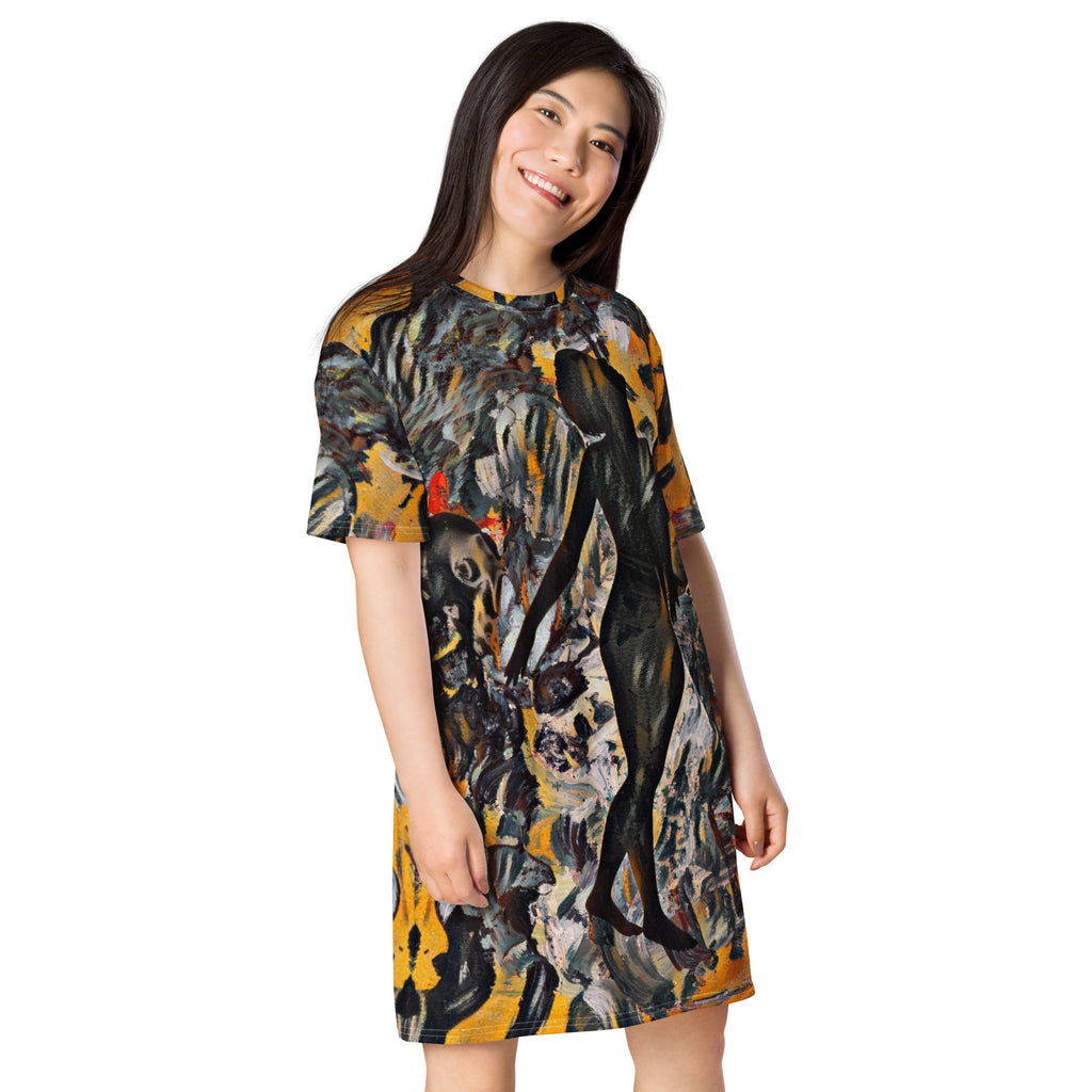 ANADYSIS ART T-shirt Dress by Gianneli