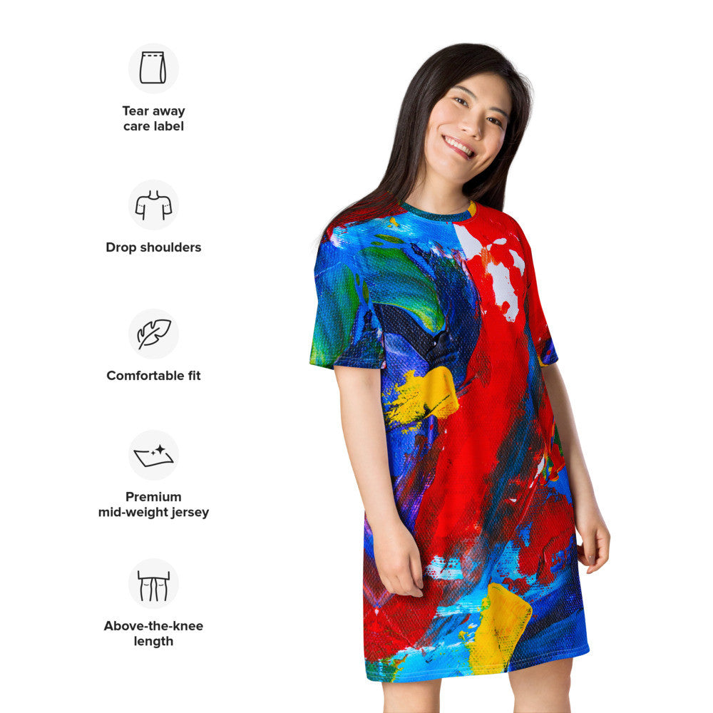 Gianneli Colours T-shirt Dress