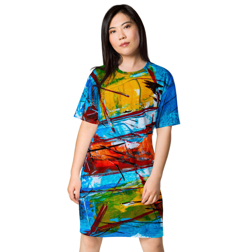 Gianneli Colours T-shirt dress