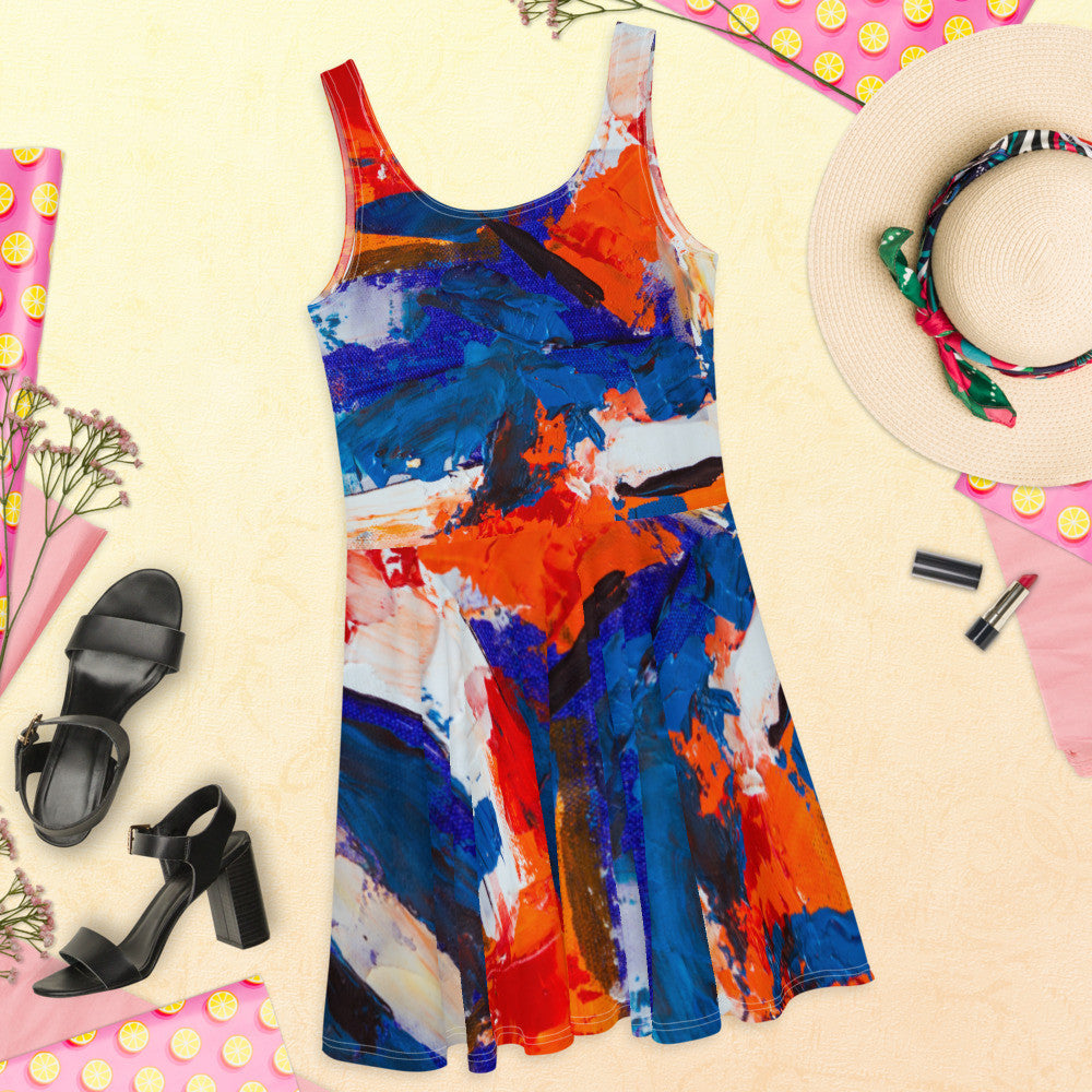 Gianneli Colours Skater Dress