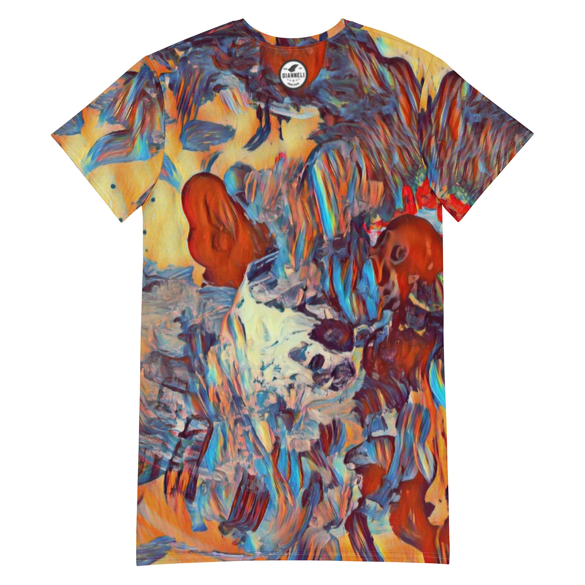 ANADYSIS ART T-shirt Dress by Gianneli