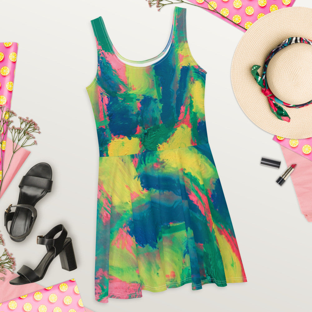 Gianneli Colours Skater Dress