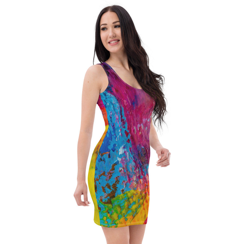 Gianneli Colours Fitted Dress