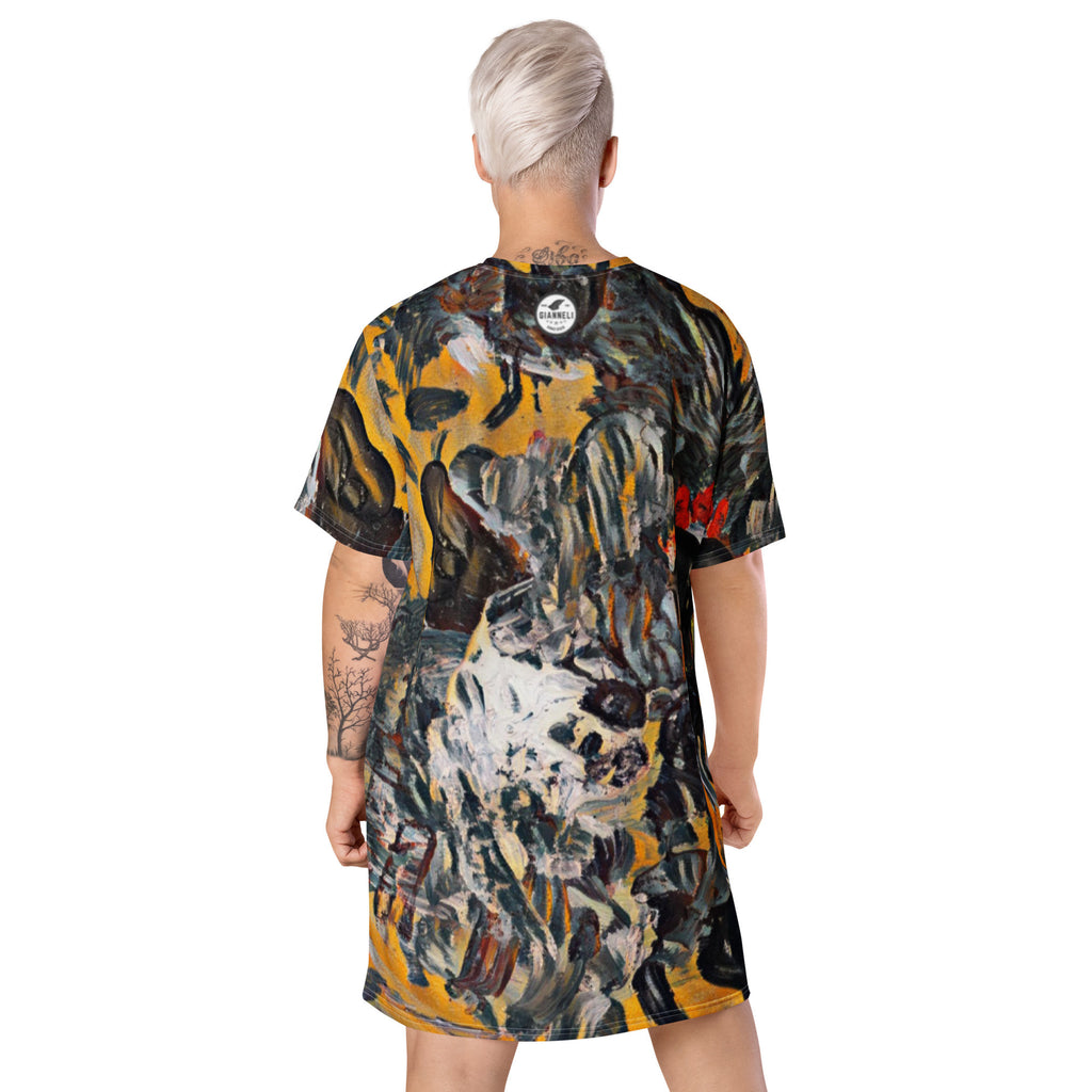 ANADYSIS ART T-shirt Dress by Gianneli