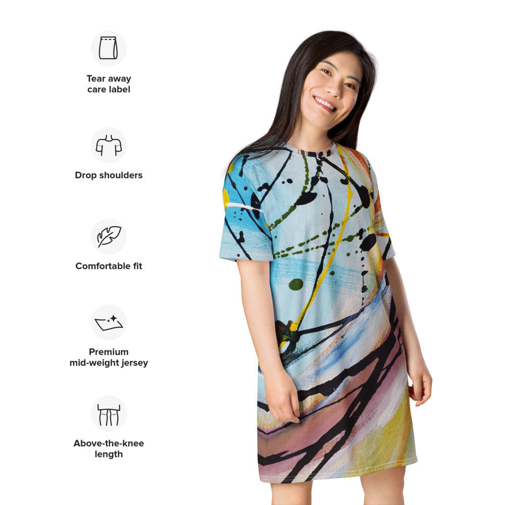 Gianneli Colours T-shirt dress