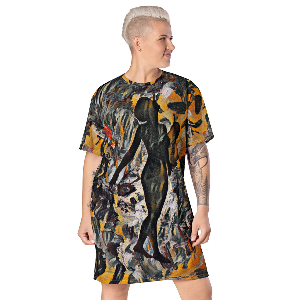 ANADYSIS ART T-shirt Dress by Gianneli