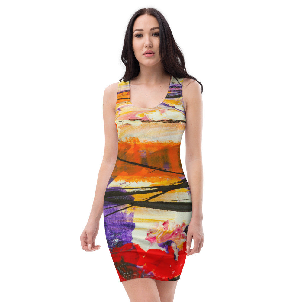 Gianneli Colours Fitted Dress