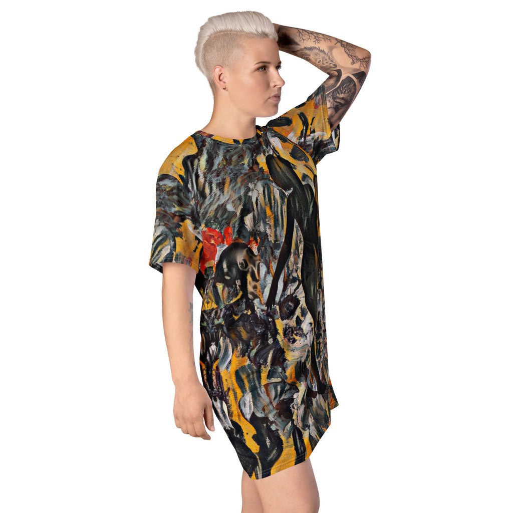 ANADYSIS ART T-shirt Dress by Gianneli