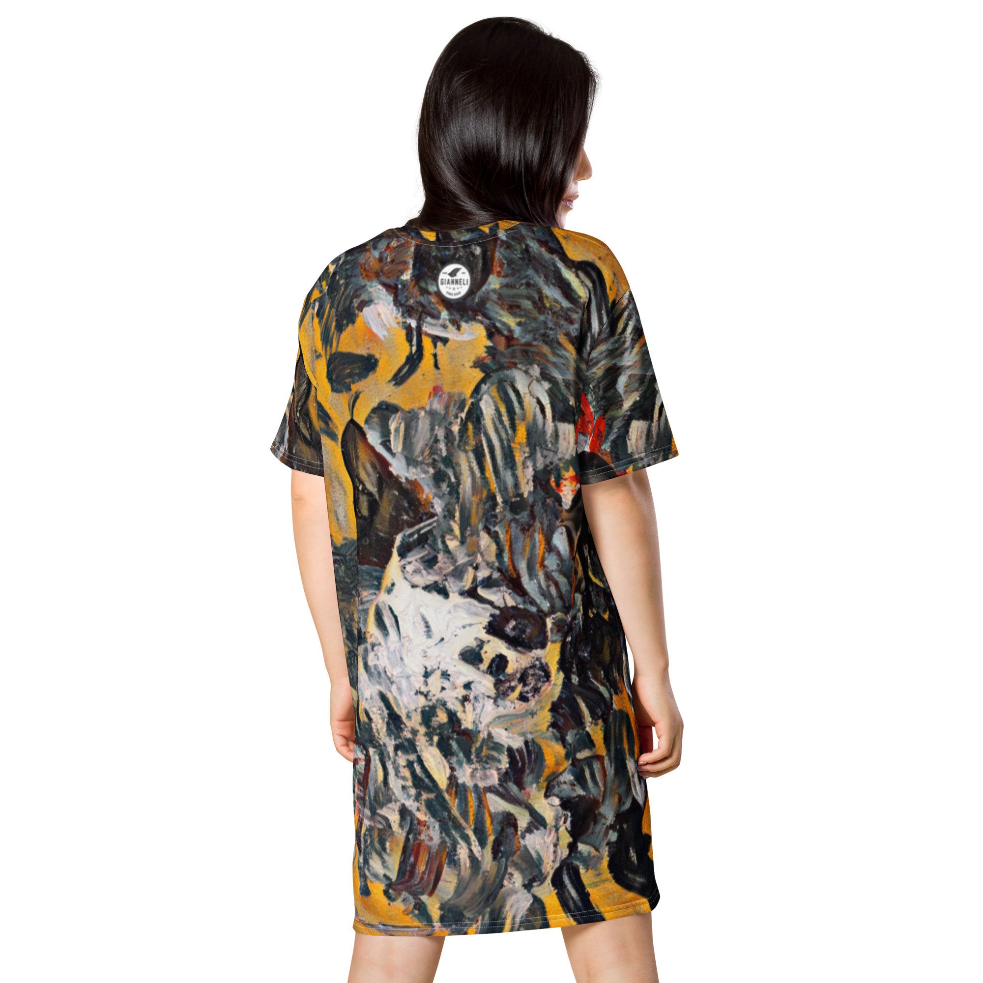 ANADYSIS ART T-shirt Dress by Gianneli