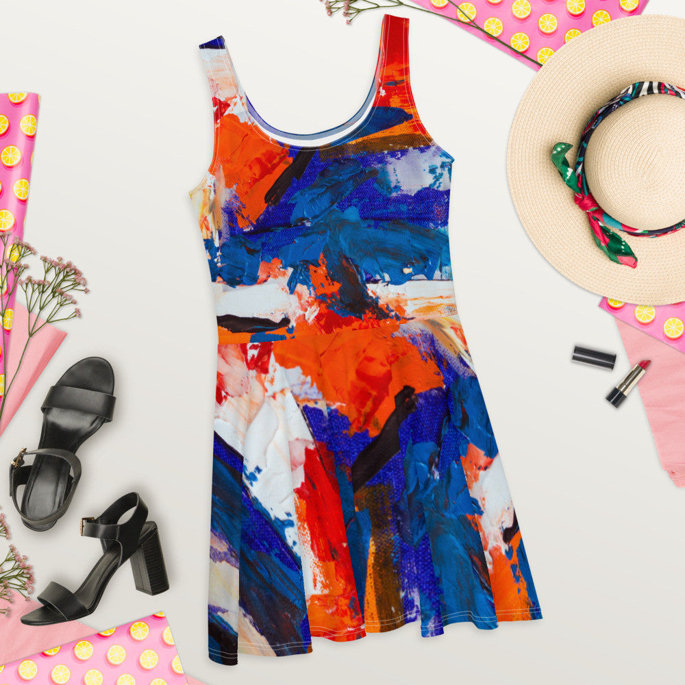 Gianneli Colours Skater Dress