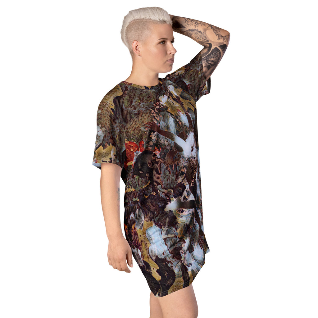 ANADYSIS ART T-shirt Dress by Gianneli