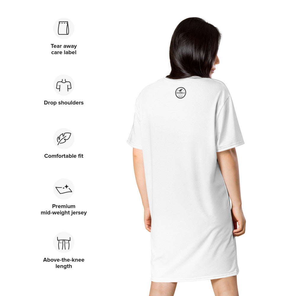 TEARS T-shirt dress by Gianneli